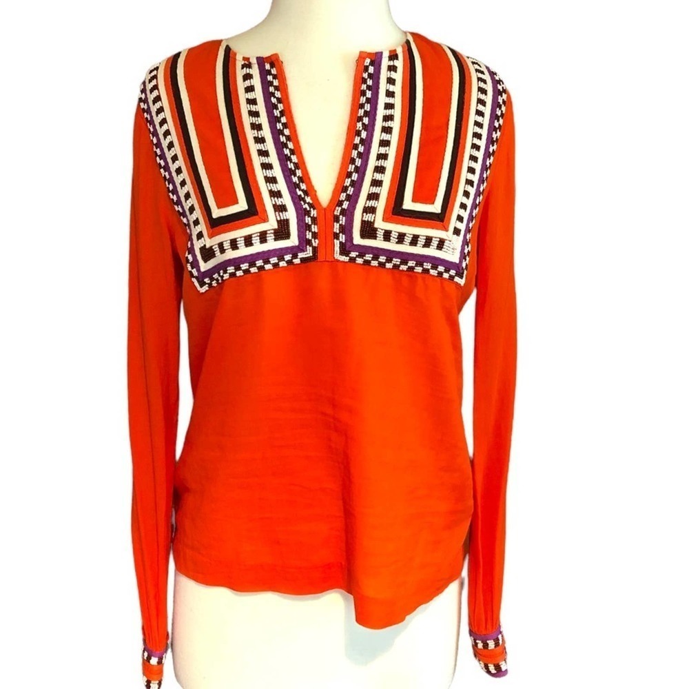 ♥️TORY BURCH Blouse Womens size 6 Like new
